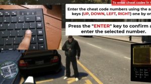 How to dial number and open phone in GTA 4 | How to dial number in GTA 4 | How to type cheat |