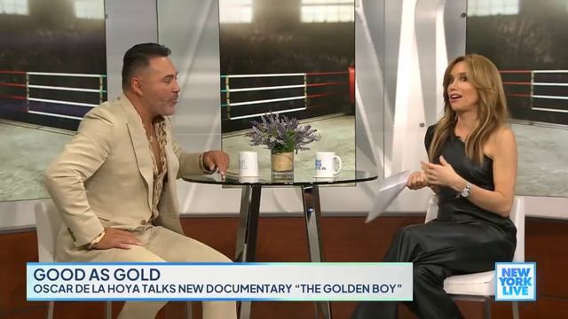 Oscar De La Hoya Opens Up For New Documentary “The Golden Boy” | New York Live TV смотреть онлайн