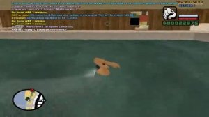 GTA SAMP #2 - Учимся плавать!