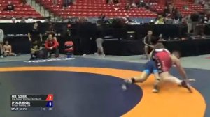 79 Con 4 - Fritz Schierl (Titan Mercury WC/Ohio Regional Training Center) vs. Spencer Woods (Terr..