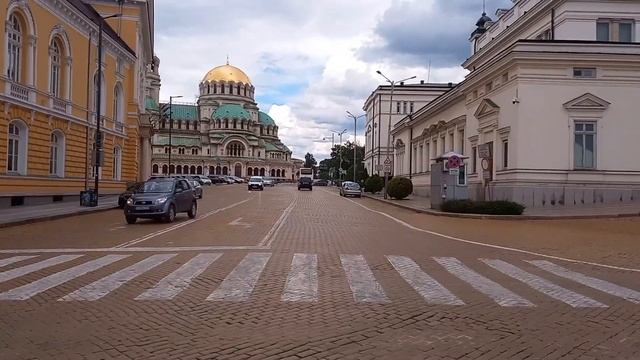 Болгария, София, дорога в международный аэропорт смотреть онлайн