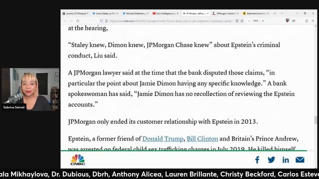 JP Morgan & Google BILLIONAIRES Subpoenas EMERGE (clip) смотреть онлайн