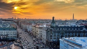 Петербург с высоты Думской башни ♥️ Красота-то какая!