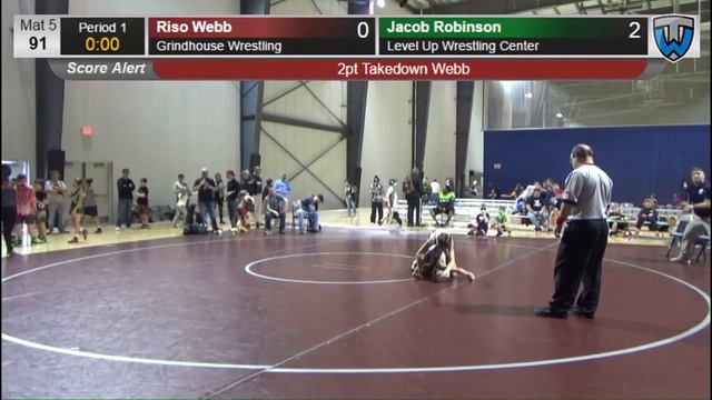 91 Riso Webb Grindhouse Wrestling vs Jacob Robinson Level Up Wrestling Center 3604988104 смотреть онлайн