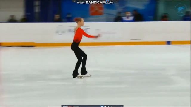 Алиса КРЫГИНА  アリサ・クリギナ Jump.  Первенство Санкт-Петербурга среди девушек и юношей (младший возраст)