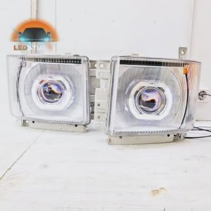 Isuzu тюнинг фары светодиодные. Модернизация от Ledstudio.