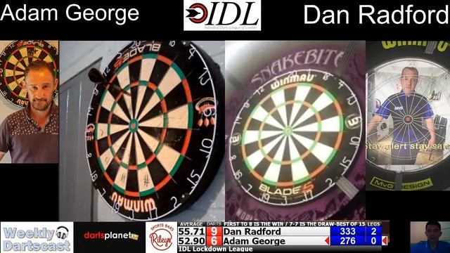 IDL Lockdown League 5th Division, Adam George Vs Dan Radford, 17th August 2020 смотреть онлайн