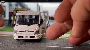 1:64 Hino 300 Wrecker Truck Diecast Model | Unboxing Show