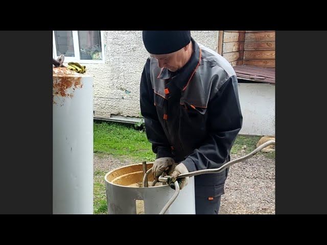 бойлер косвенного нагрева своими руками после трёх лет эксплуатации.