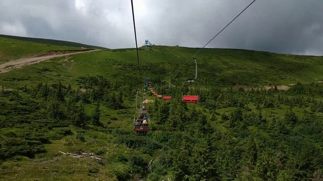 Крісельний підйомник Карпатська Чайка смотреть онлайн