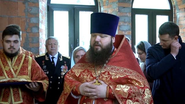 Первая Божественная литургия прошла в новом Георгиевском храме смотреть онлайн