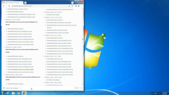 How to Install Python on Windows 7 | Python Installation in Windows 7 | Download Python in Windows