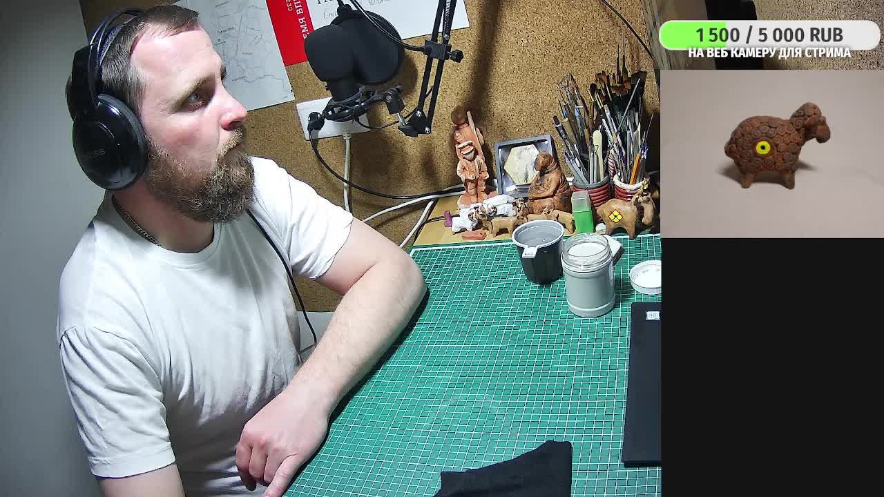 Творческий стрим. 47/300 Народная игрушка-свистулька Волгоградской области #ДС_керамист #DSceramist