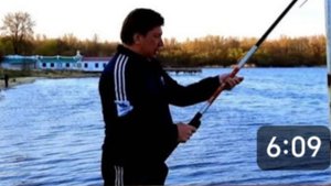 Рыбалка возле дома.