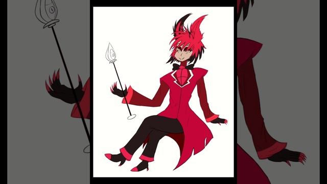 [Speedpainting] Hazbin Hotel Alastor Fanart - Insane смотреть онлайн