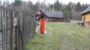 Деревенский Лесной дом. Много труда по востановление заброшеного хутора.