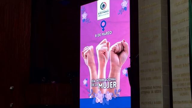 Dip. Lidia García Anaya (MORENA) / Sesión Solemne Día Internacional de la Mujer смотреть онлайн