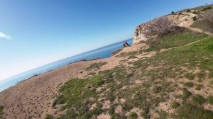 Дорога к мысу Фиолент на велосипеде. Шикарная погода в Севастополе.