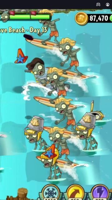 Растение против Зомби 2/PvZ2 Adventure Big Wave Beach Day 13/Большая Пляжная Волна День 13 #pvz смотреть онлайн