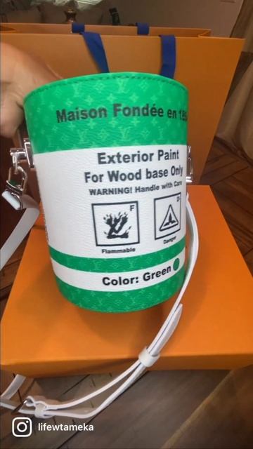 Louis Vuitton Paint Can #virgilabloh #louisvuitton #unconventional #provocative IG: @lifewtameka смотреть онлайн