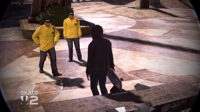 Skateboarder vs MongoCorp Security in Skate 2 смотреть онлайн