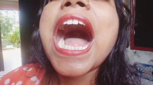 open mouth 👄with tongue 👅 dancing challenge video zoom camera most requested video#mouth#tongue