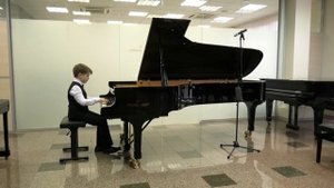 C. Рахманинов Прелюдия оп.32 № 12, Rahmaninov Prelude gis moll, Maxim Tereshchenko (11y.o.)