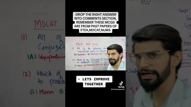 - DROP ANSWER IN COMMENT SECTION! #mdcat #neet2023 #biologmcqs #youtubeshorts #solve #learningisfun