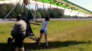 Мой дельтаплан.  Полеты как в песне -  летают представители поднебесной