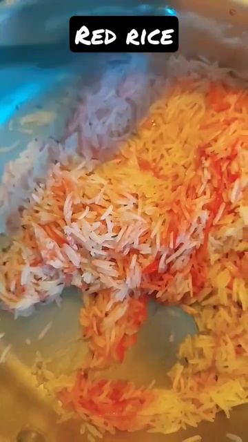 Red rice for dum biryani #aarhus #foodie #youtubeshorts #delicious #indianfood #denmark