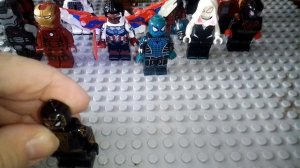 обзор на мои lego фигурки marvel супергерои