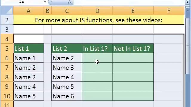 Highline Excel Class 43: MATCH function смотреть онлайн