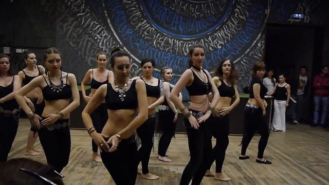Tribal fusion flashmob смотреть онлайн