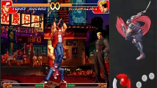 Combos Basicos-NO PROFESIONALES- De Terry Bogard En KOF97 INCLUYE ERRORES