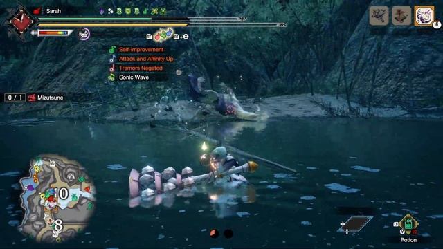 WR 032310 MH RISE MIZUTSUNE Hunting horn TA