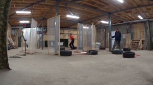 Чемпионат Московской области по практической стрельбе из пневматического пистолета. IPSC Action Air