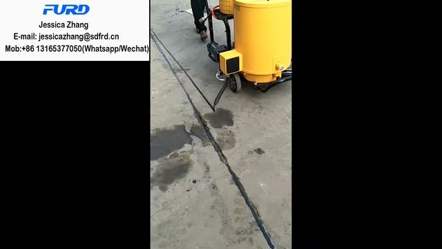 Road Crack Sealing Machine with 60L Material Tank смотреть онлайн