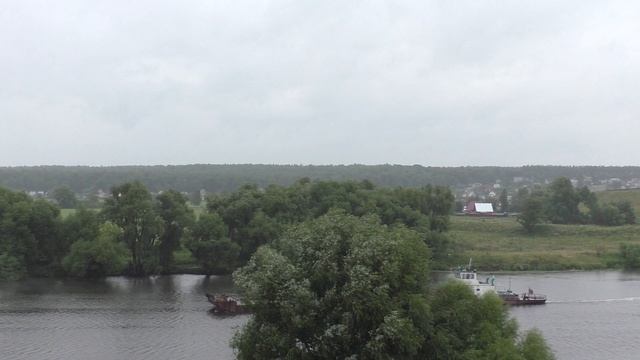 Буксир-толкач БТТ-27 с баржей Б-ЖА 1