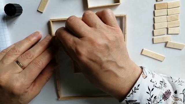 DIY Стеллаж-Лофт из палочек для мороженного/Crafts Ice Cream Sticks