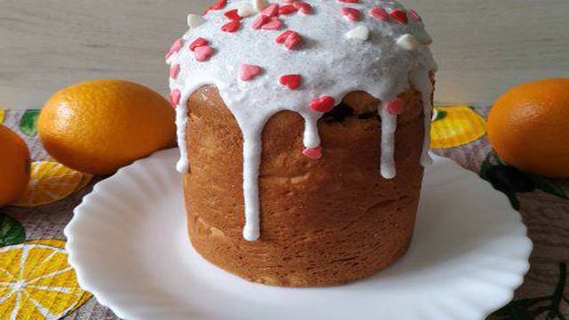 Пасхальный кулич