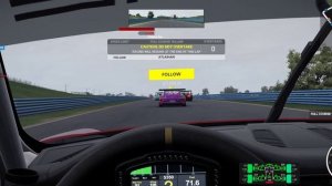 Automobilista  2 - Porsche Cup - WatkinsGlen - Гонка - Moza R9 (Project GT)