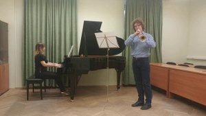 ВЕСЁЛЫЙ МУЗЫКАНТ - концертная пьеса для трубы и фортепиано