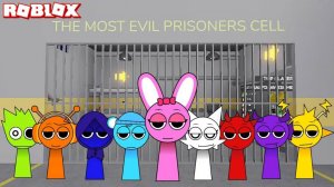 Спрунки Wenda Играет в Splanki's Prison Run Obby в РОБЛОКС | Incredibox Sprunki