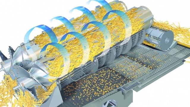 New Holland CR9090 redo för rapsen смотреть онлайн