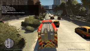 GTA IV Fire Fighter Mod (Engine 712 Madness!!)