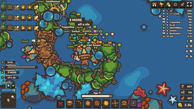 TOAD INVASION! - Taming.io смотреть онлайн