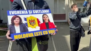 Сторонники Евгении Гуцул вышли на митинг с требованием освободить главу Гагаузии