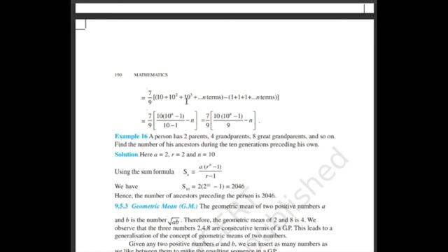 Sum of n terms of sequence | reducible to GP смотреть онлайн