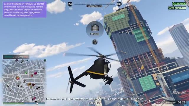 Buzzard vs Hydra GTA ONLINE!!