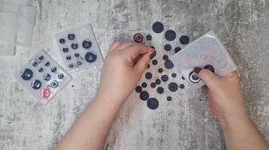 Пуговицы из эпоксидной смолы